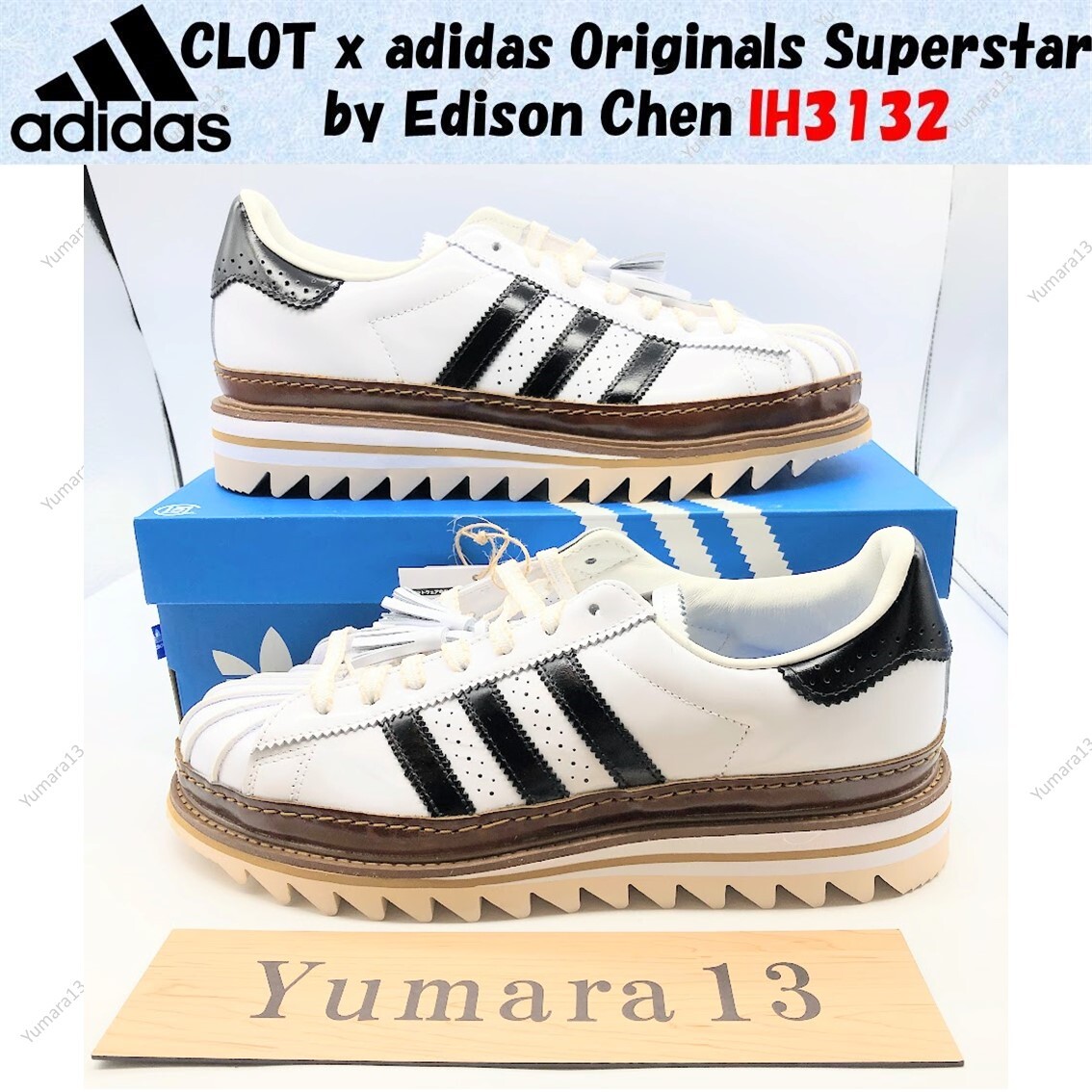 CLOT x adidas Originals Superstar by Edison Chen White IH3132