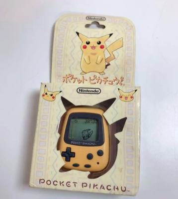 Nintendo Pokemon Pocket Pikachu Pedometer Virtual Pet Yellow From