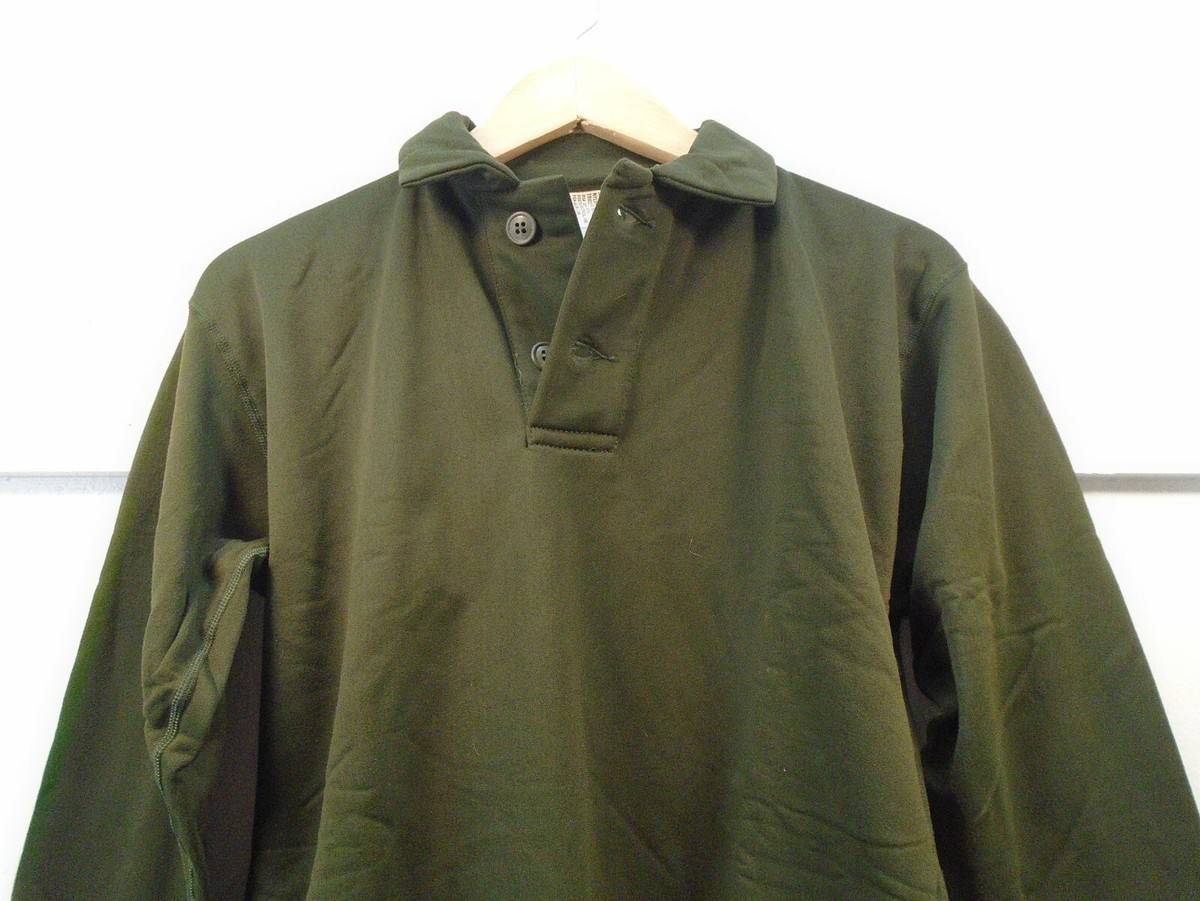 USGI US Military Vietnam War Era 1969 Sleeping Sleep Shirt Green