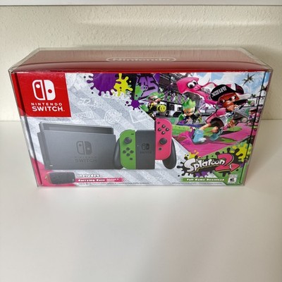 Nintendo Switch HAC-001 Splatoon 2 Console Bundle - Neon Green