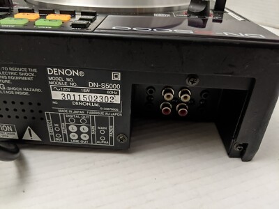 DENON DN-S5000 Digital Turntable CDJ Table Top DJ CD MP3 Active