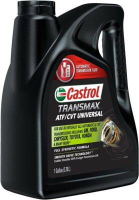 Castrol Transmax ATF/CVT Universal Automatic Transmission Fluid, 1