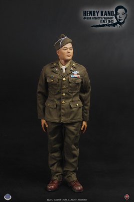 Soldier Story SS059 1/6US ARMY WWII Henry Kano 442nd Infantry