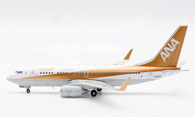 ANA B737-700 「ゴールドジェット」 1:400 Yahoo!オークション - 1/400