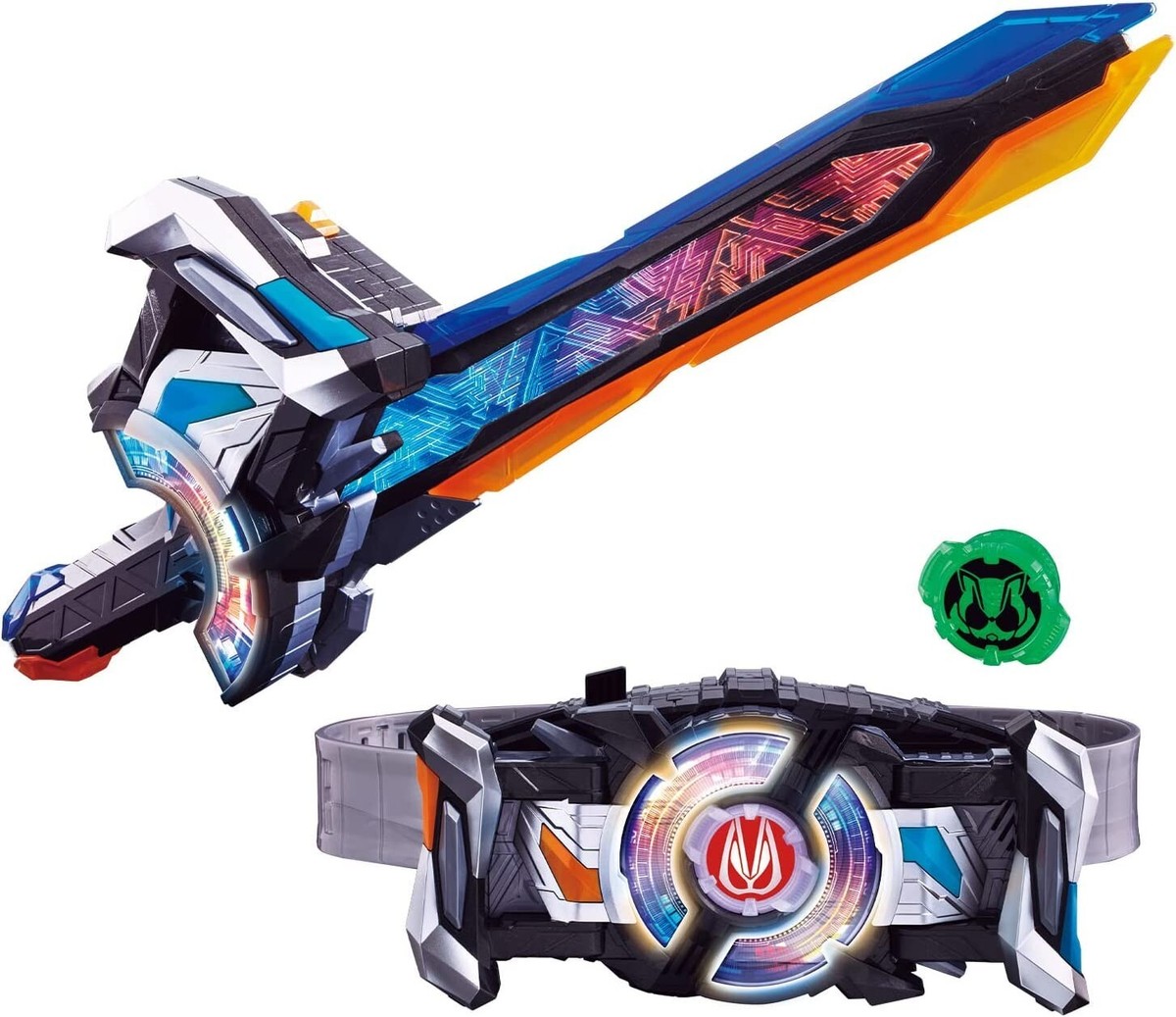 Kamen Rider Geats DX Command Twin Buckle & Raging Sword from Japan