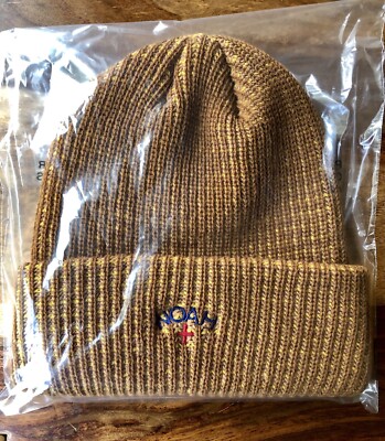 Noah Tri-Color Beanie BROWN | eBay