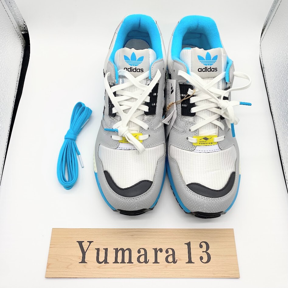 atmos adidas Originals ZX8000 G-SNK 9 White Black Gray IH3363