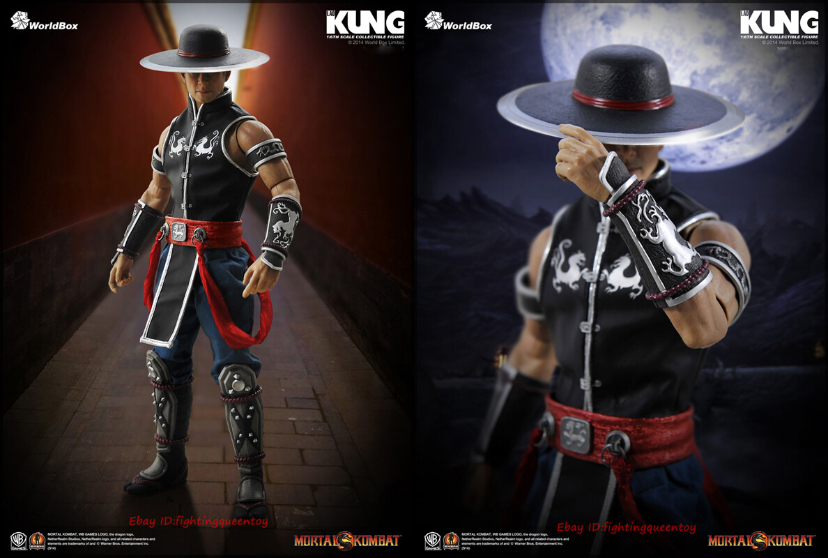 World Box Mortal Kombat Kung Lao 1/6 Scale Action Figure Model