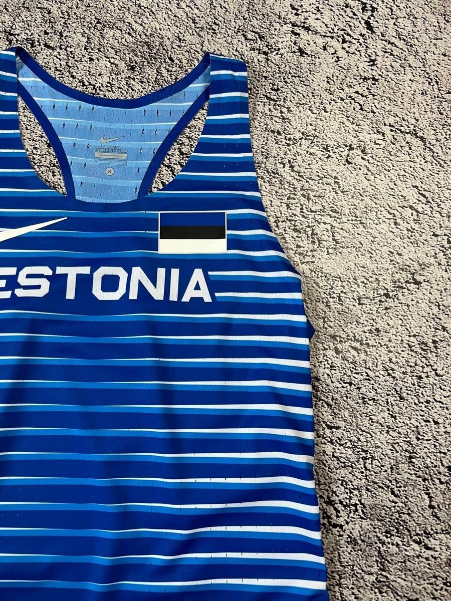 Nike Pro Elite Team Estonia Track & Field Singlet Size S | eBay