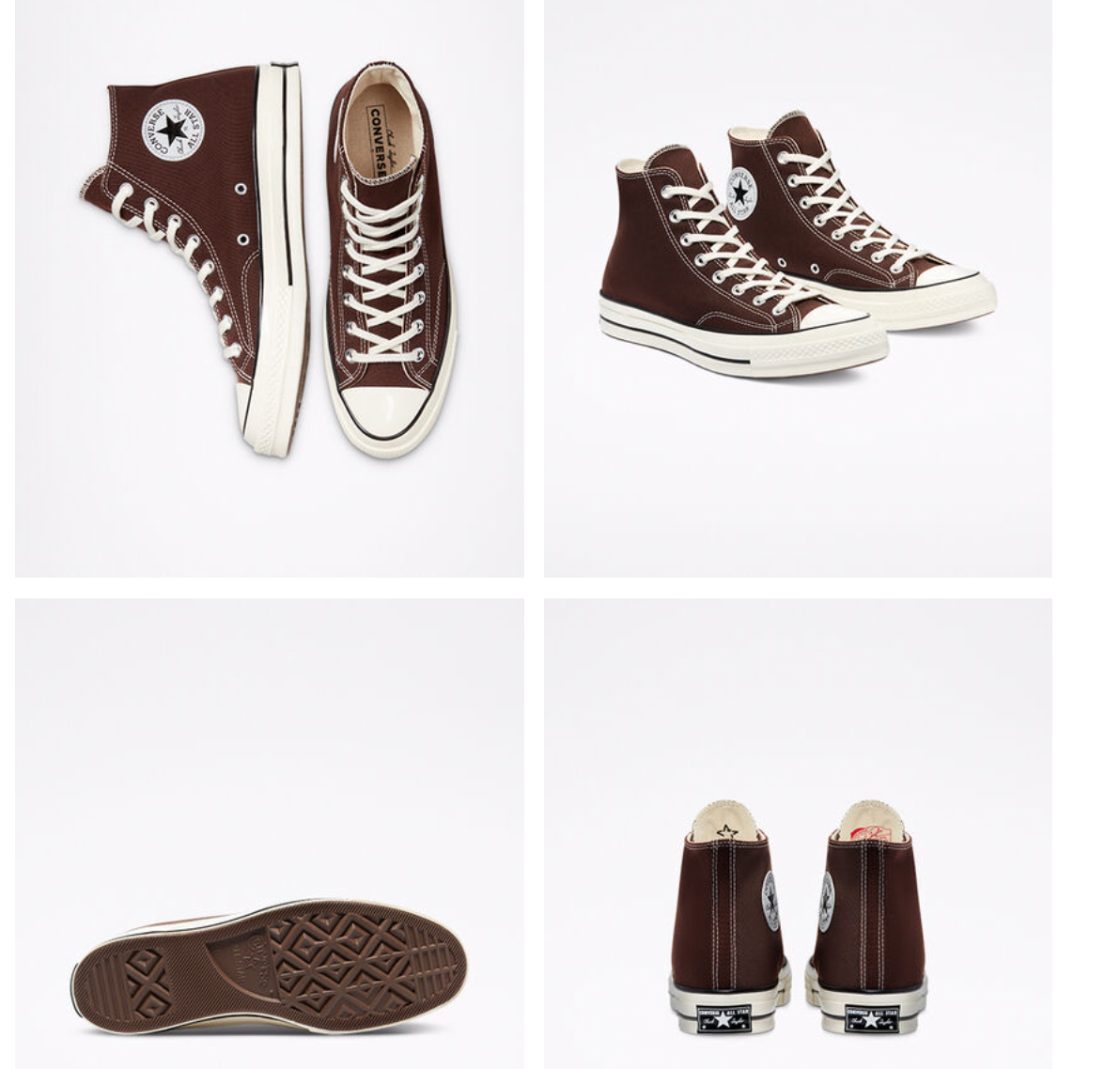 NEW MEN'S CONVERSE CHUCK 70 Boots Shoes 170551C A08137F Dark Root