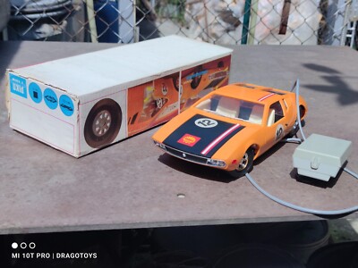 VINTAGE MANGUSTA DE TOMASO PIKO ANKER TOY CAR GERMANY 1:12 DDR GDR