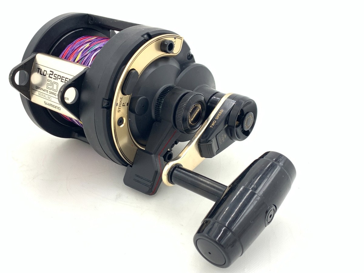 Shimano TLD 2SPEED 20 Reel Lever Drag Big Game Trolling Deep sea
