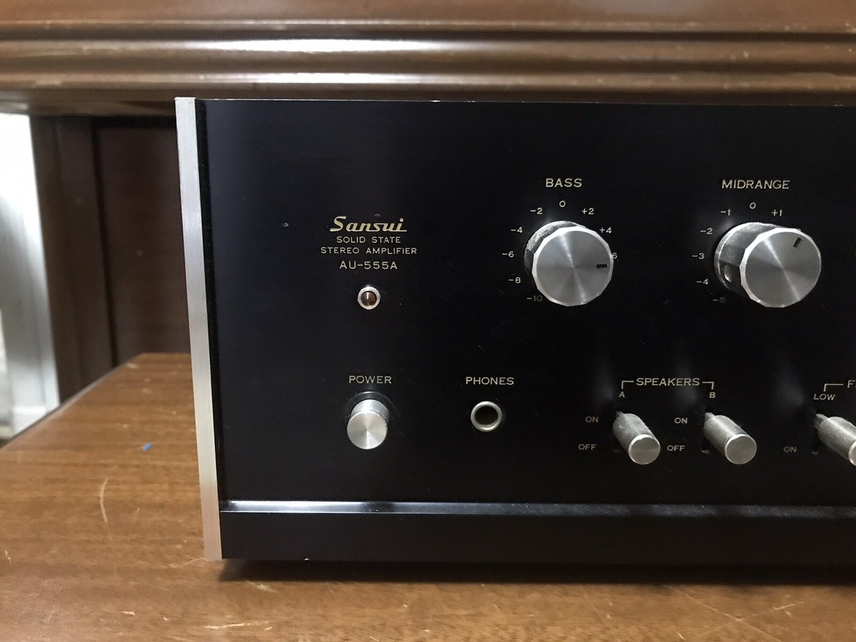 Sansui AU-555A Stereo Amplifier | eBay