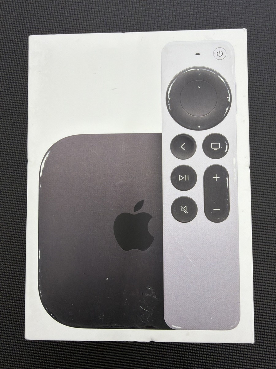 Apple TV 4K 3rd Gen. 128GB Media Streamer - Black, Wi-Fi +