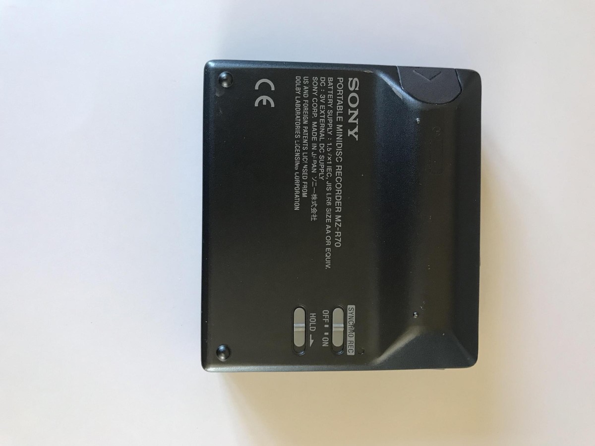 Sony MD Walkman - Portable MD Minidisc Player - Gray (MZ-R70) | eBay