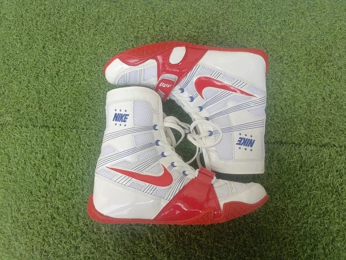 Nike Hyper KO White and Red Boxing Shoes for Men in All Sizes | eBay