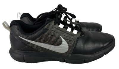 Nike Explorer CTRL Golf Shoes Mens Size 8 Black Leather Spikeless