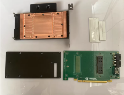 Water Cooler SXM2 to PCIE Adapter for NVIDIA Tesla P100 V100 GPUs