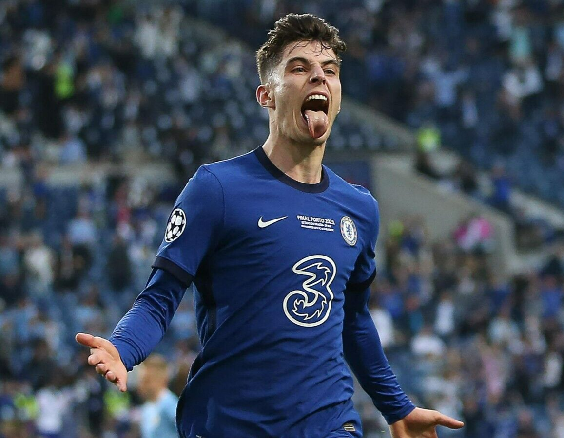 Chelsea 2020/2021 Havertz NIKE Authentic Soccer Jersey UCL FINAL