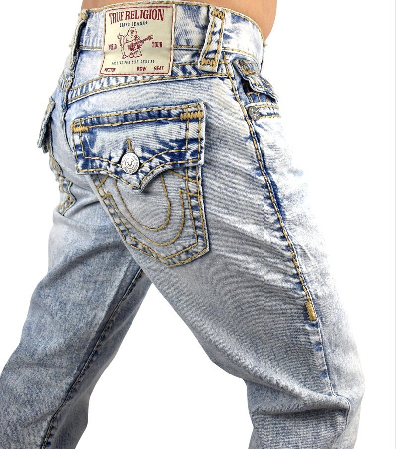 True Religion Ricky Relaxed Straight Super T Jeans - 107406 Size