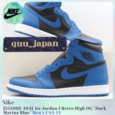 Size 14 - Jordan 1 Retro OG High Dark Marina Blue for sale online