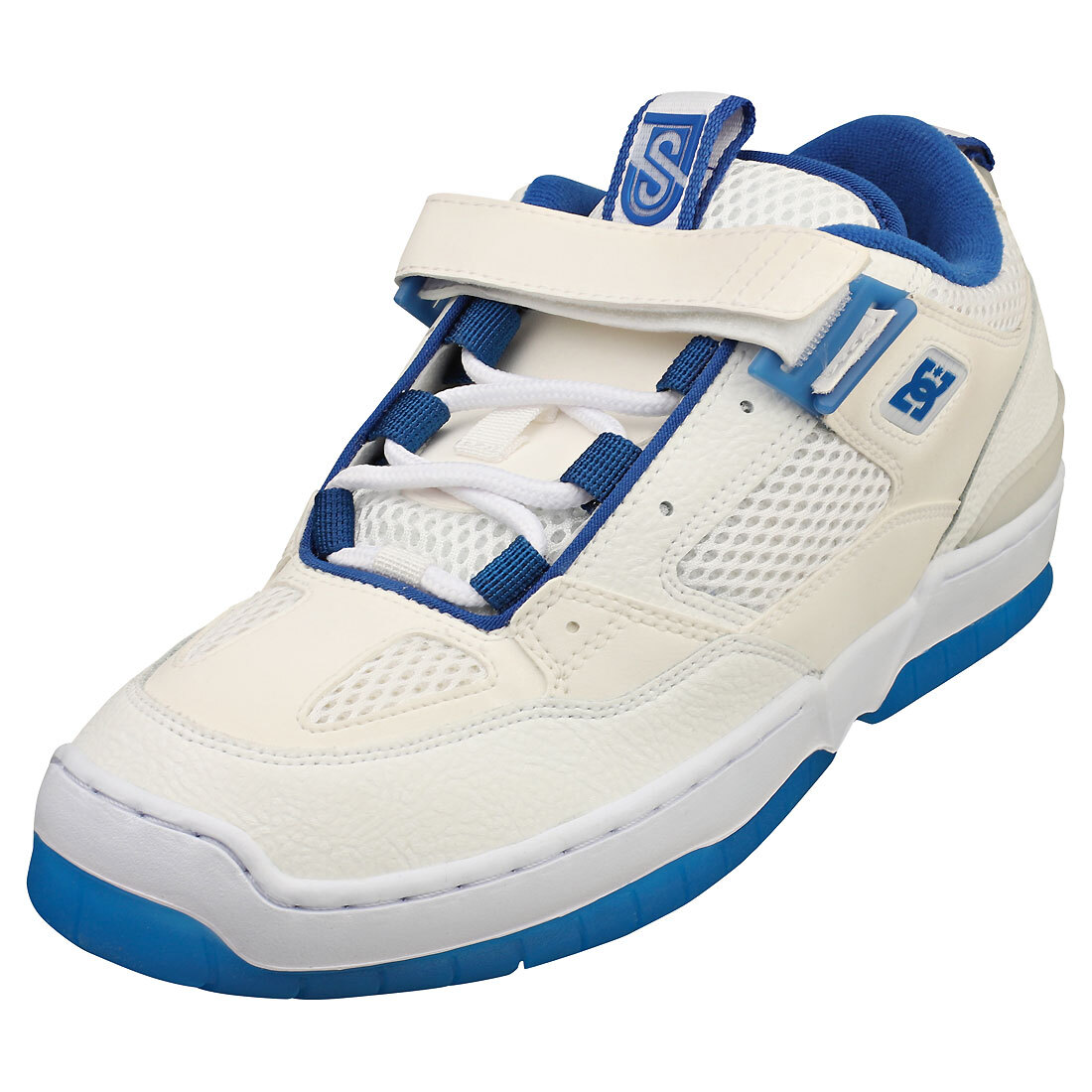 DC Shoes Js 1 Mens Skate Trainers in White Blue - 10 US | eBay