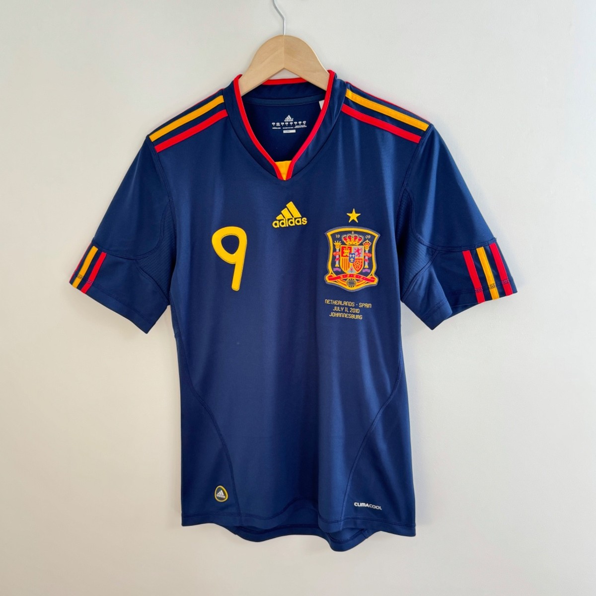 ウェア F. TORRES #9 Spain away 2004/05 2 layers ウェア F. TORRES