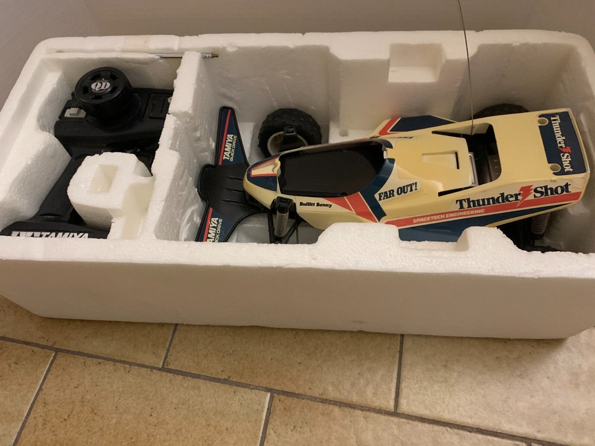 TAMIYA 1/14 RC 1988 QD Quick Drive Thunder Shot Vintage | eBay