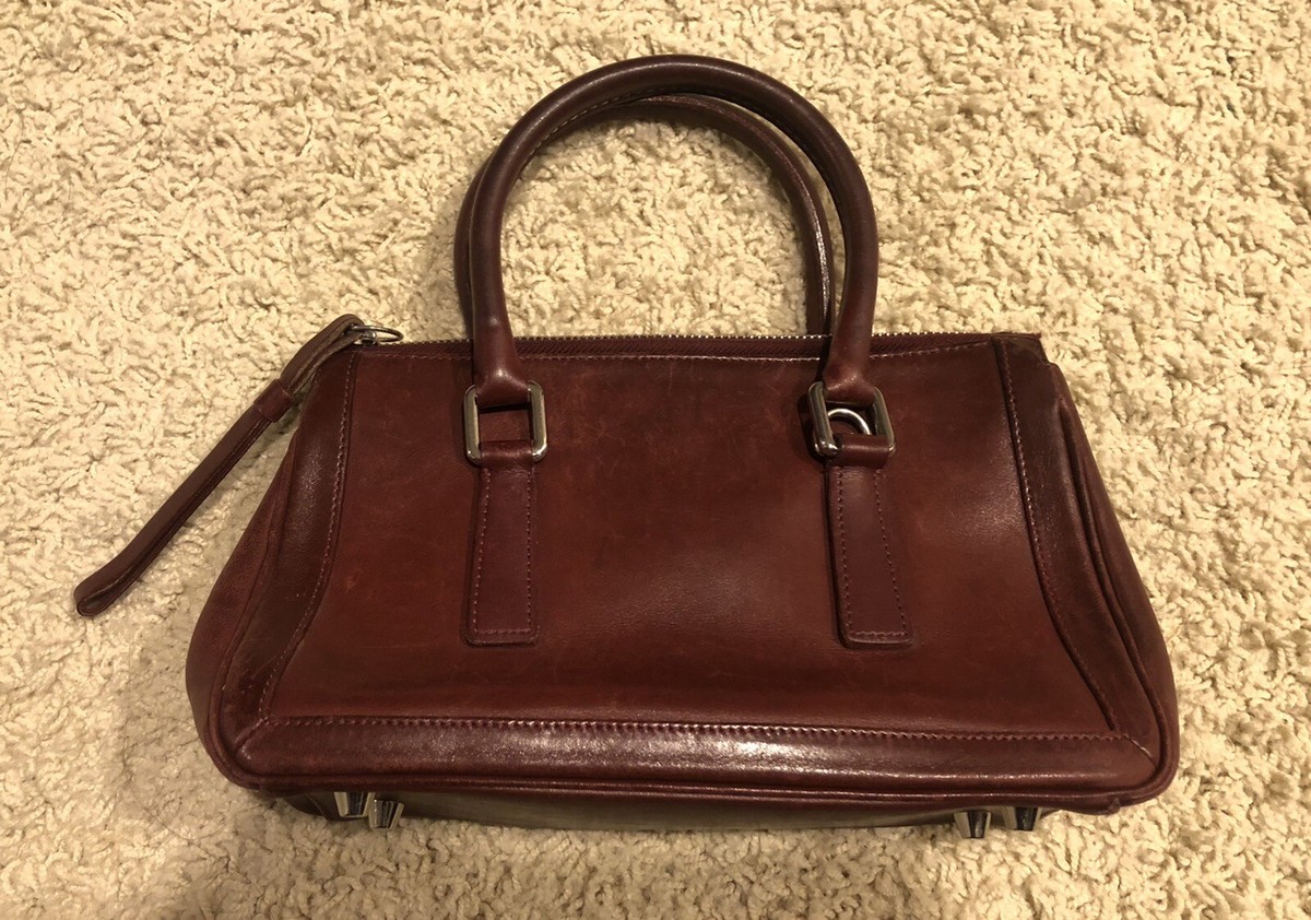 Coach Vintage Burgundy Bonnie's Legacy 9421 Small Zip Satchel | eBay