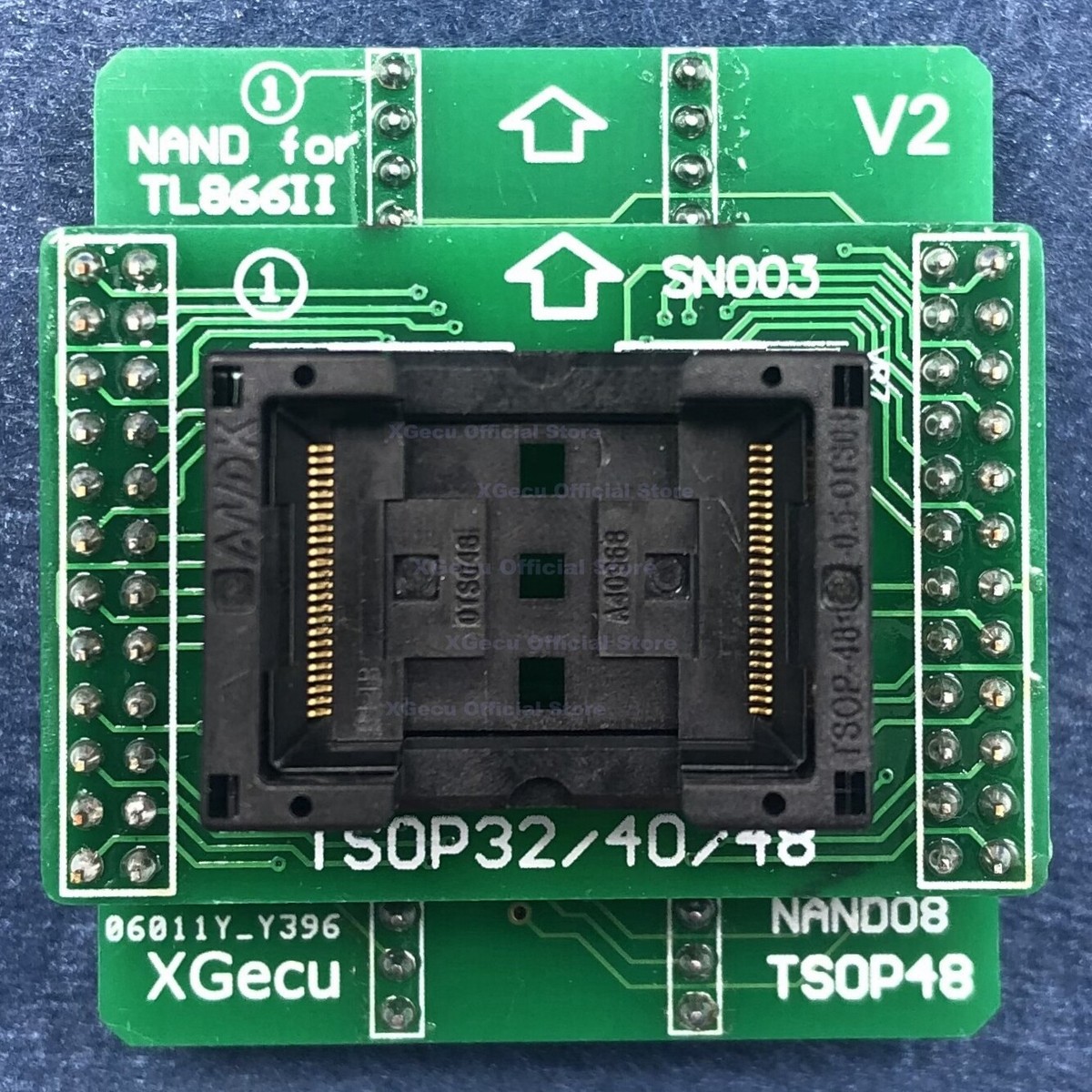 TSOP48 NAND Adapter only on TL866II plus programmer for NAND flash