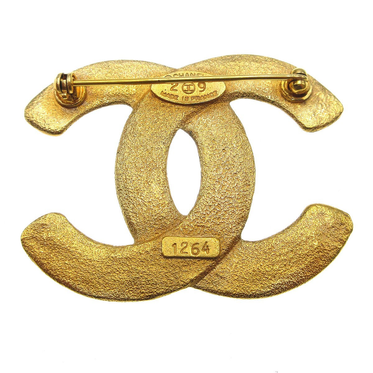 Chanel CC Brooch Pin Gold 29/1264 29505 | eBay
