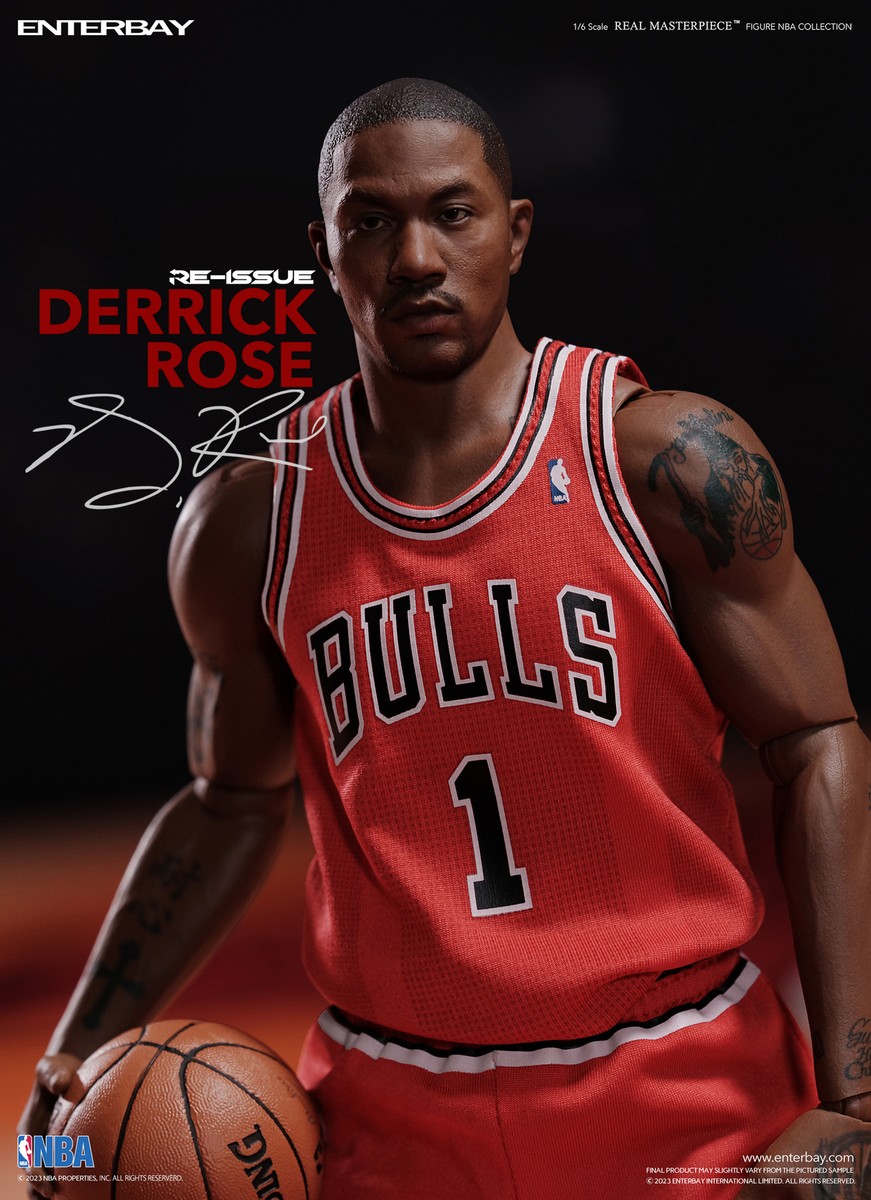 ENTERBAY EB RM-1046 Derrick Rose Limited Ver Action Figure Model