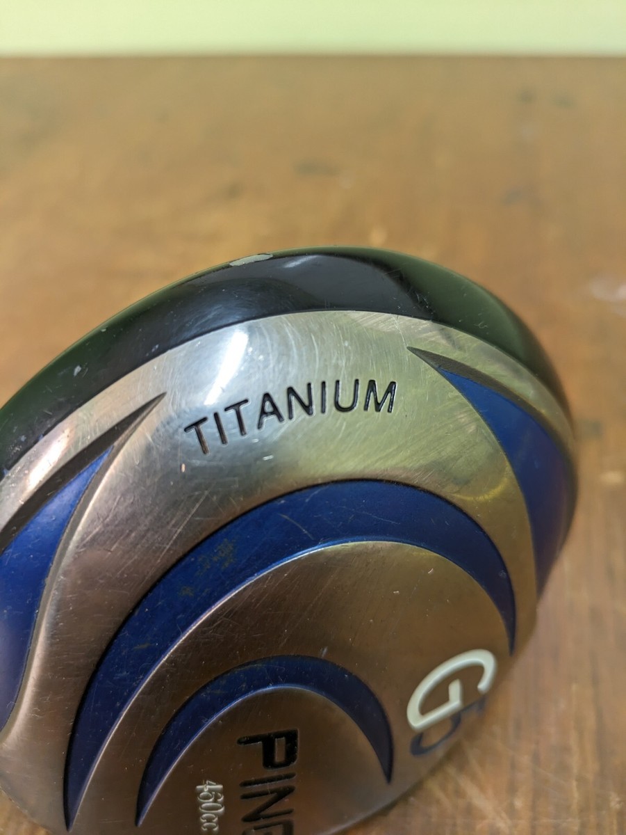 PING G5 460cc 9 Degree Titanium Driver W/ Aldila NV 65-S Shaft