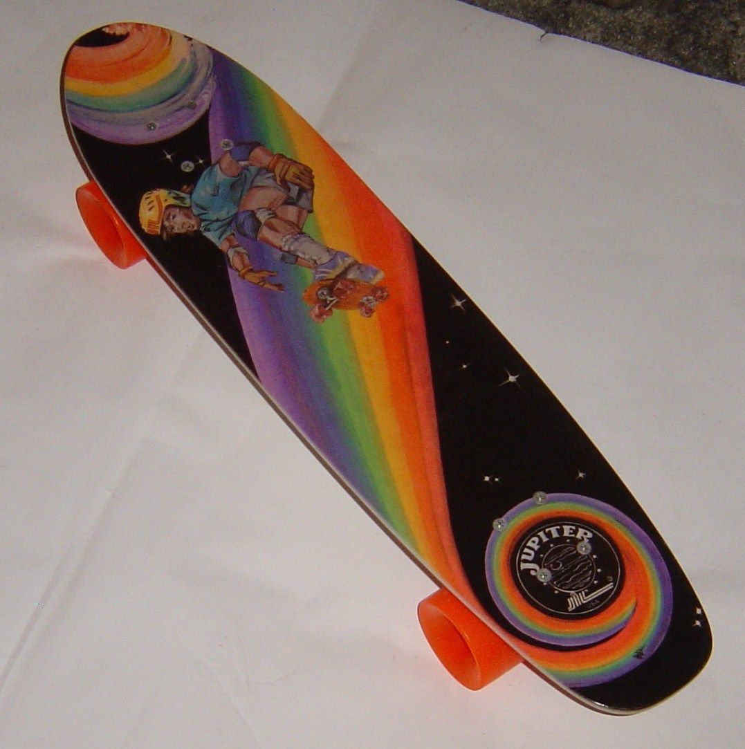 JUPITER U.S.A. Vintage Fiberglass - Old School Complete Skateboard