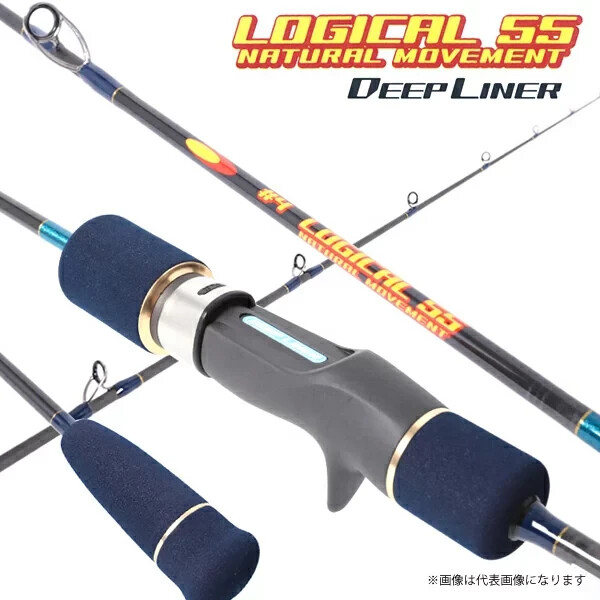 DEEP LINER LOGICAL 55 #3 Slow pitch jigging rod Jig weight 100
