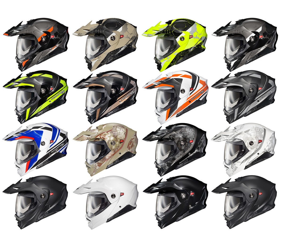 Scorpion EXO-AT960 Modular Motorcycle Helmet EXO-COM Ready CHOOSE