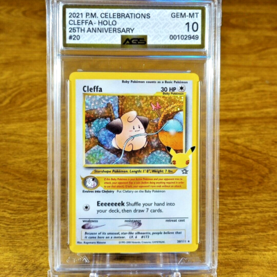 Pokemon Celebrations Classic Collection Cleffa 20/111 AGS Gem-MT