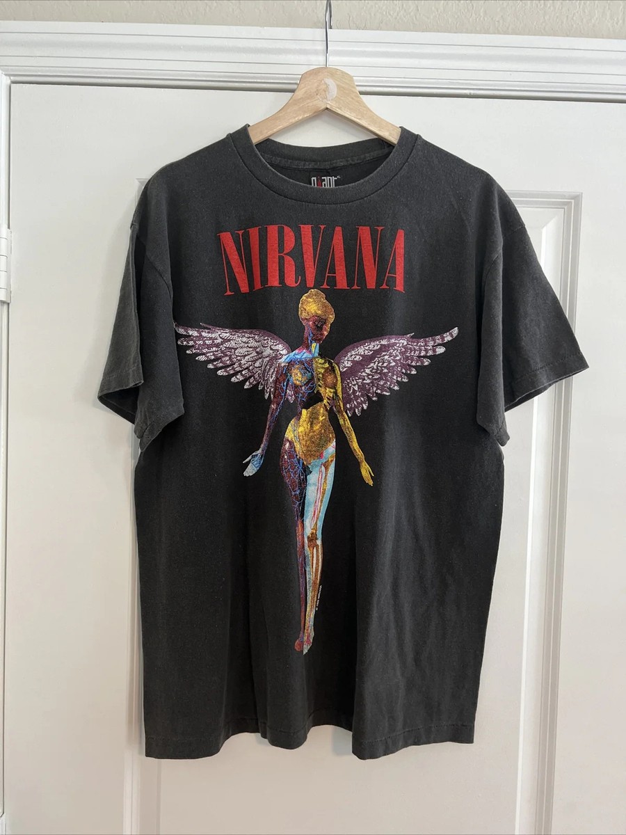 Nirvana In Utero T-Shirt Size XL Vintage Reprint Single Stitch
