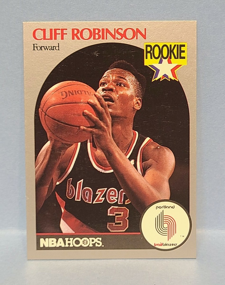 Cliff Robinson NBA Hoops 1990 Basketball ROOKIE Card #250 | eBay