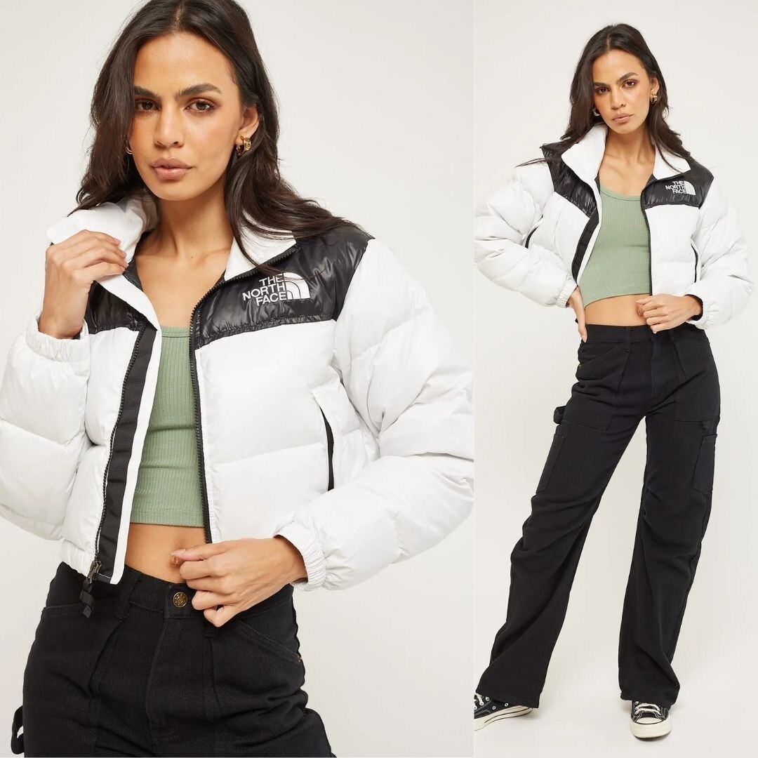 The North Face Nuptse 1996 Retro Short Cropped Puffer Down Jacket