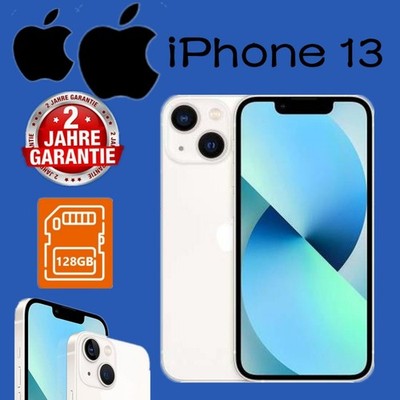 Apple iPhone 13 - 128GB - Starlight (Ohne Simlock) (Dual-SIM