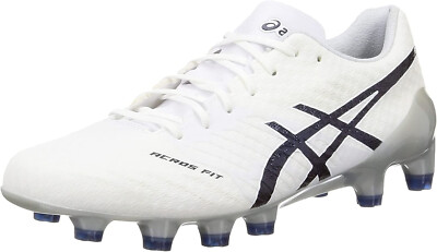 ASICS Soccer Football Shoes DS LIGHT ACROS 2 White Navy 1101A046
