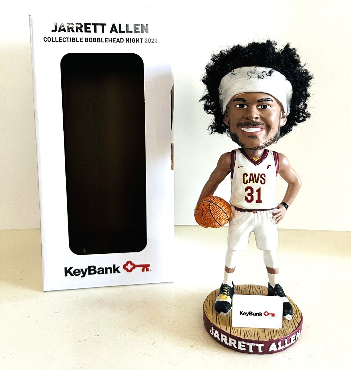 FREE SHIPPING - Jarrett Allen REAL HAIR 2022 Cleveland Cavaliers