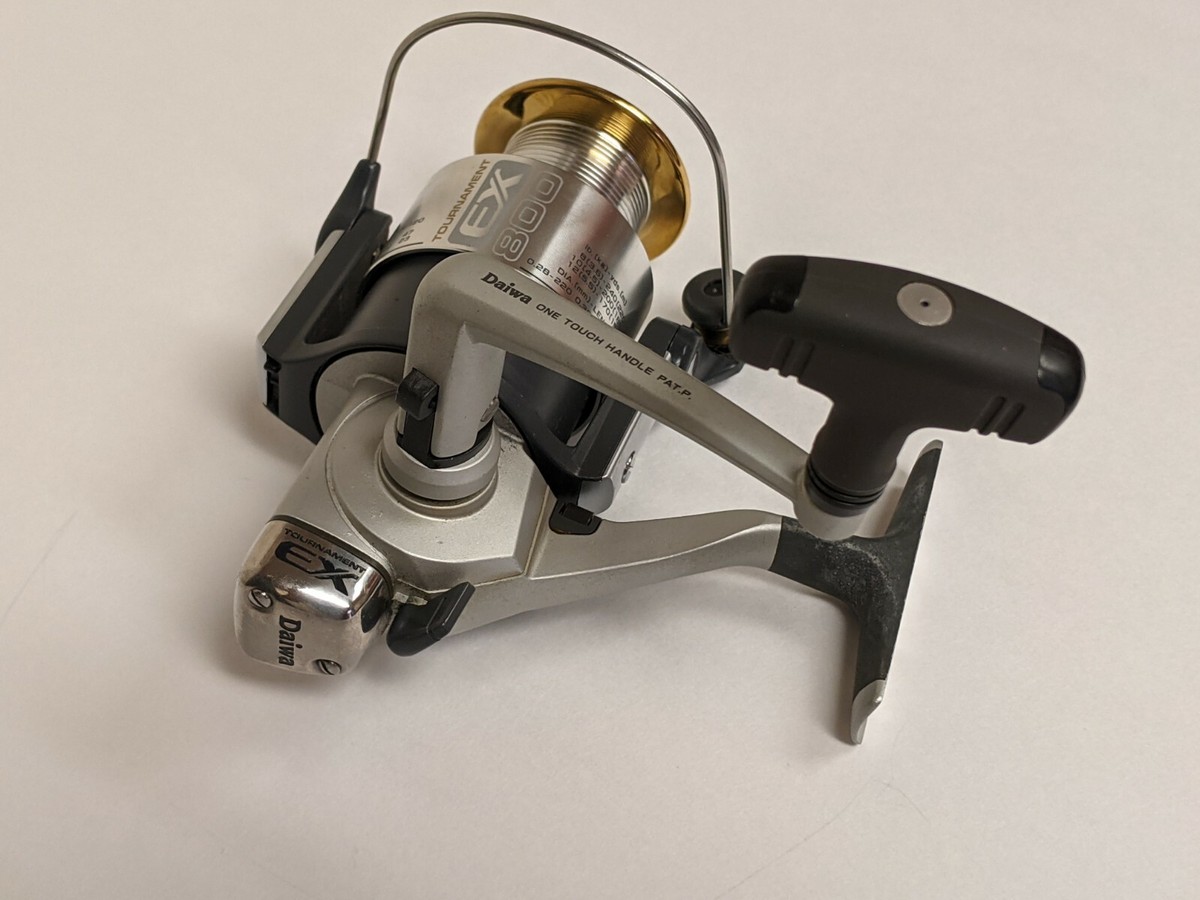 Daiwa Tournament EX800 Spinning Reel Saltwater Fishing Silver
