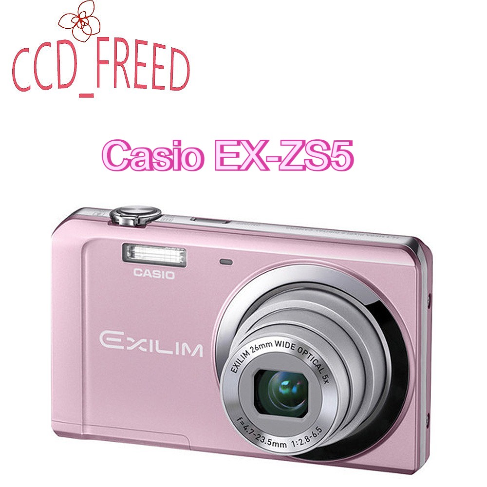Casio EXILIM EX-ZS5 Digital Camera 5x Optical Zoom 14.1 MP English