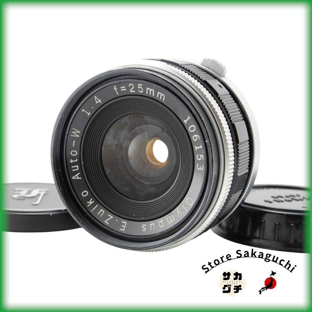 Near Mint] Olympus E.Zuiko Auto-W 25mm f4 Wide Angle Lens Pen F FT