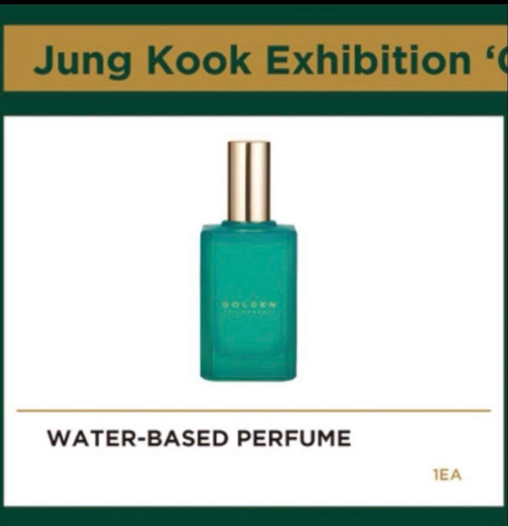 BTS Jungkook Jung Kook Fragrance GOLDEN Water-based Perfume Merch