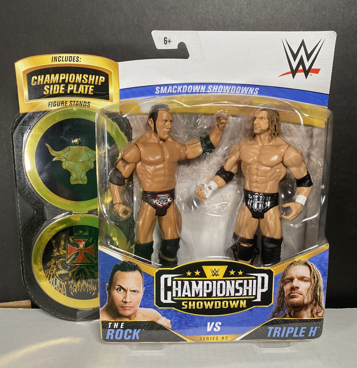 2021 WWE Championship Showdown Series 2: THE ROCK vs TRIPLE H | eBay