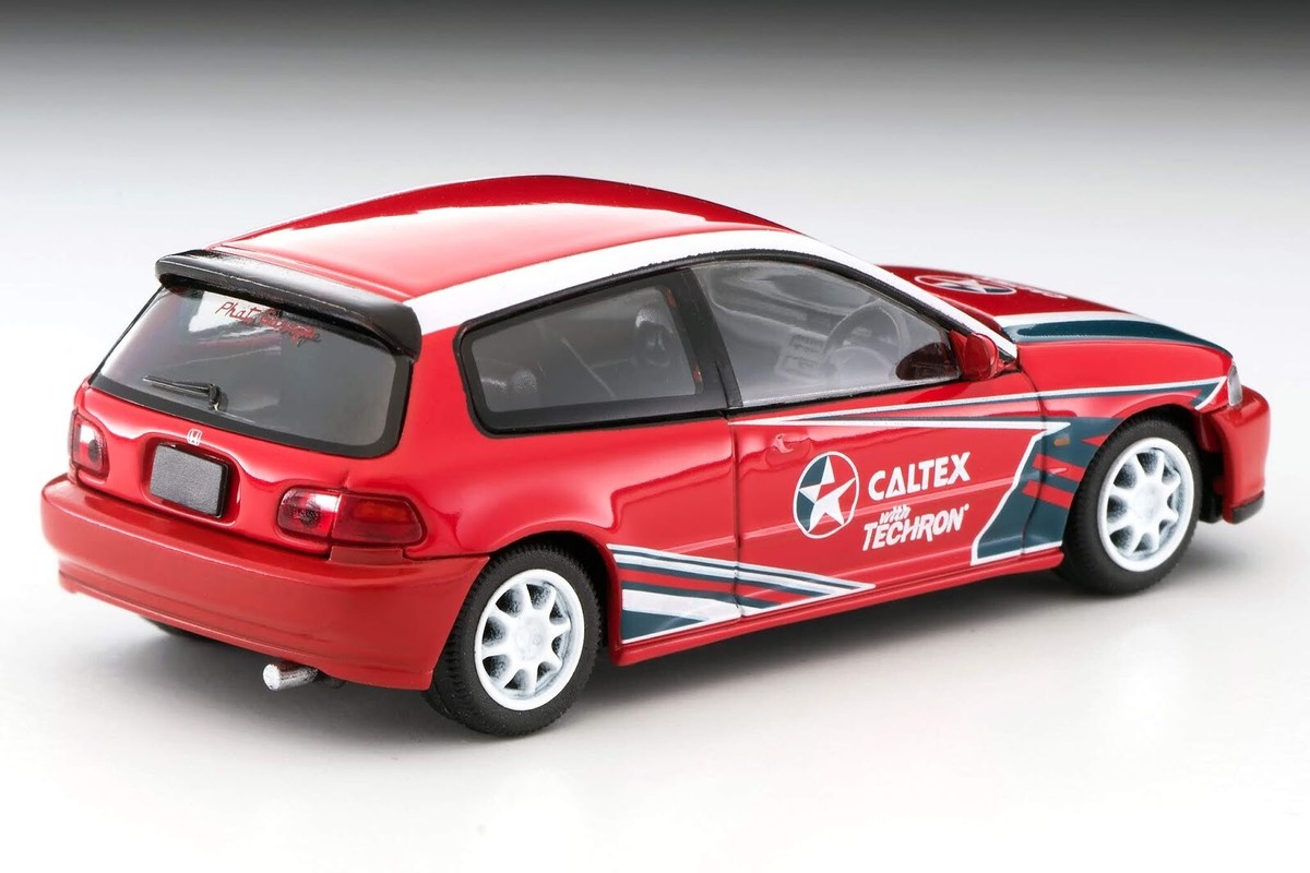 Tomica Limited Edition Vintage NEO LV CALTEX Honda Civic EG6 SiR 1