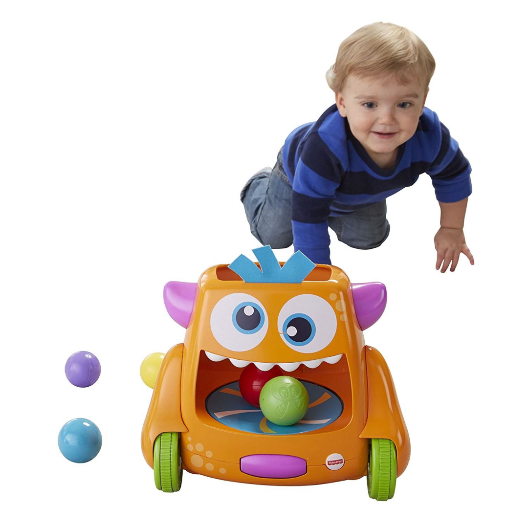 Fisher-Price Baby Zoom-N-Crawl Monster Activity Toy | eBay UK